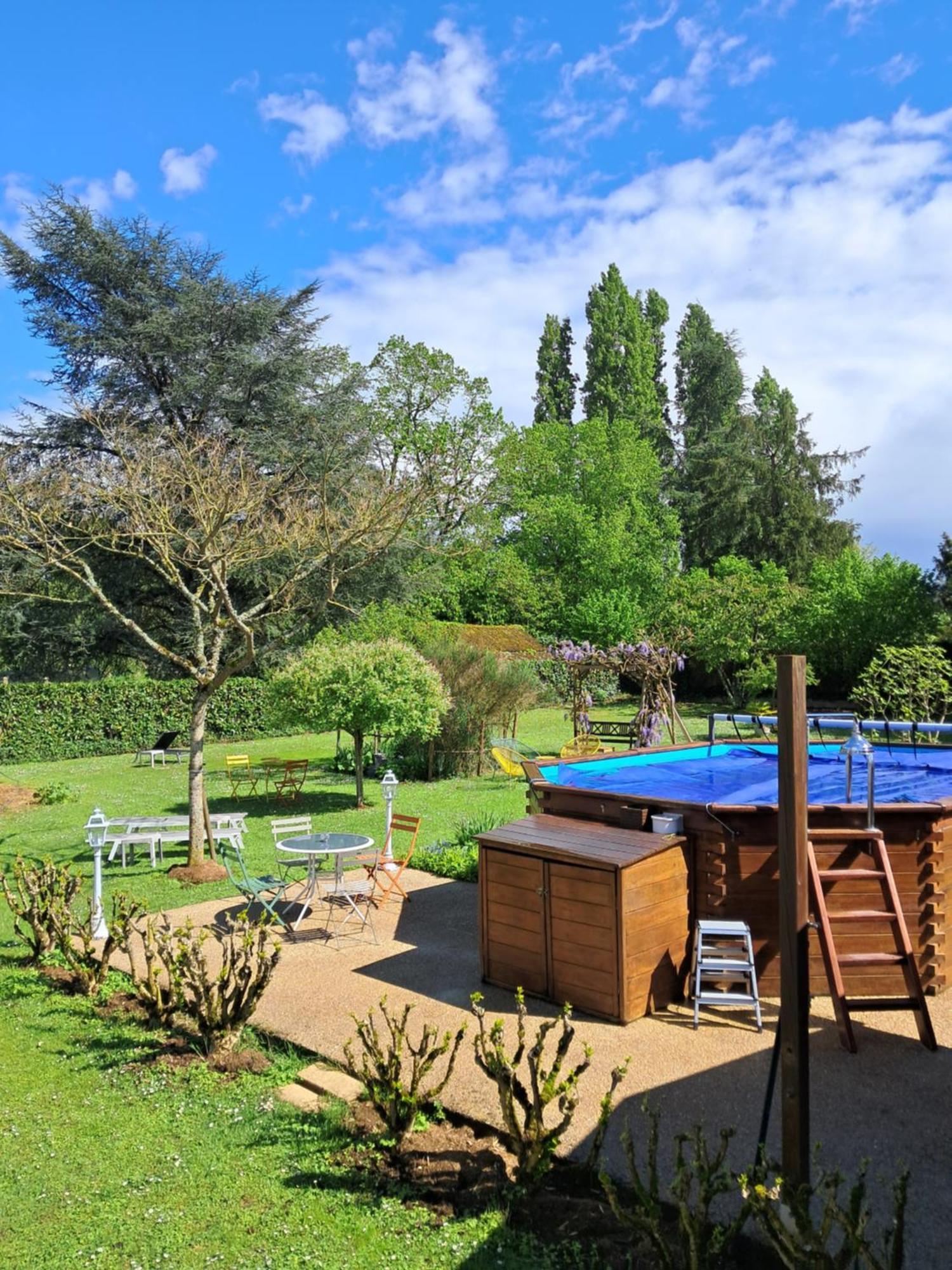 Le Jardin De Josseline Hotel Amboise Buitenkant foto